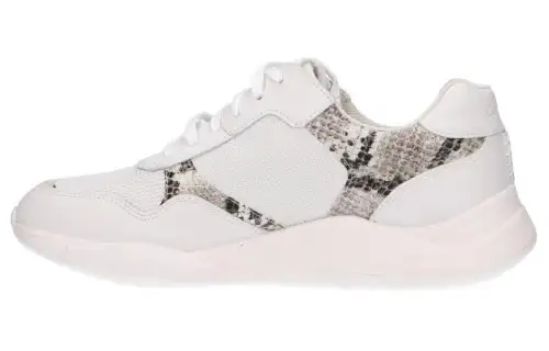 Clarks Low top Casual Shoes Women's White