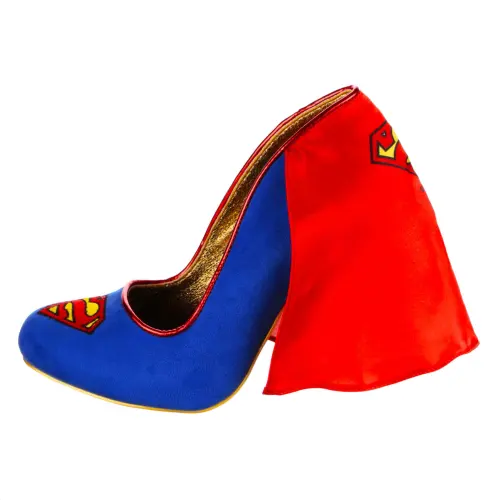 IRREGULAR CHOICE Pu Fashion Trend Slim Heel High Heels 8.2cm Women's Blue