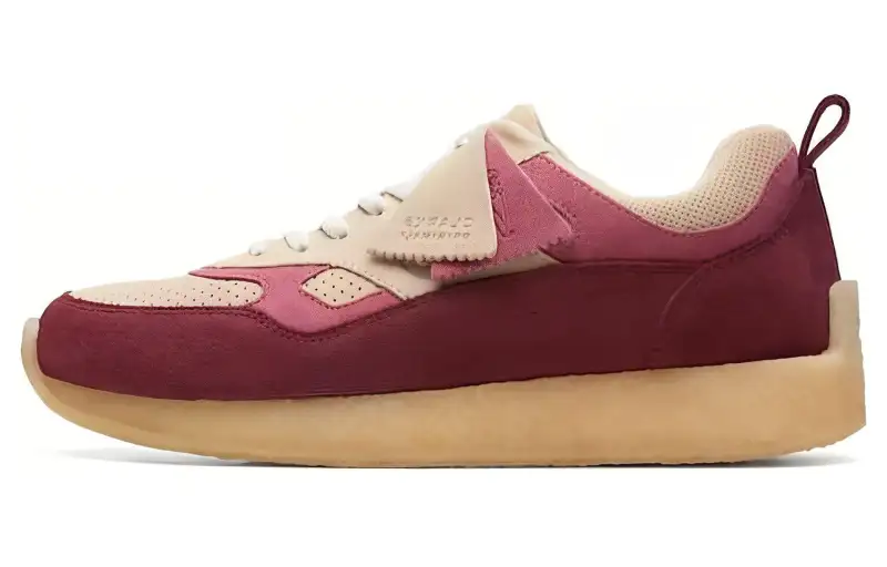 Clarks Originals Lockhill Ronnie Fieg 8th Street Oxblood Combi