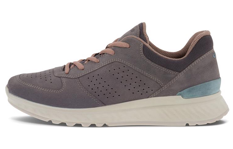 Ecco Exostride Comfortable Breathable Low top Running Shoes Women's Gray Purple