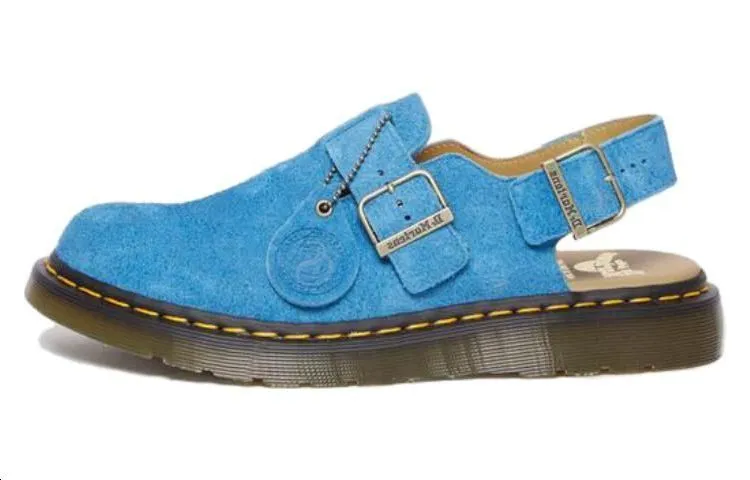 Dr.Martens Jorge Made in England Suede Slingback Mule 'Blue'