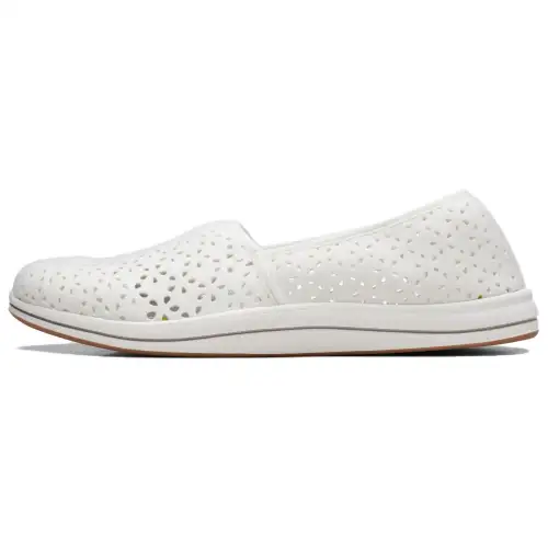 Clarks Casual Shoes Women's White