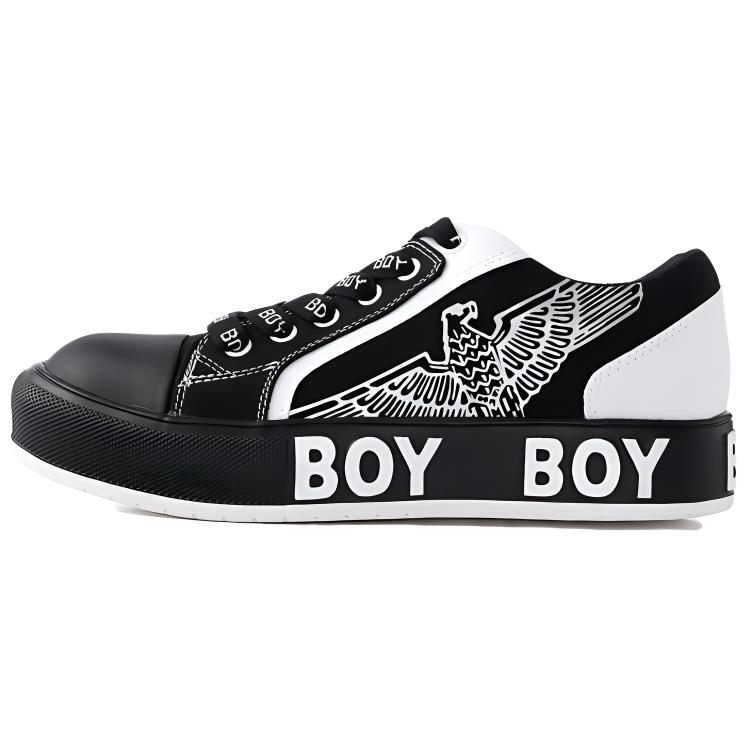 Boy London Low top Skateboard Shoes Unisex Black