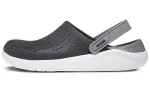 Crocs LiteRide Shoe Sandals Black Smoke Grey Unisex