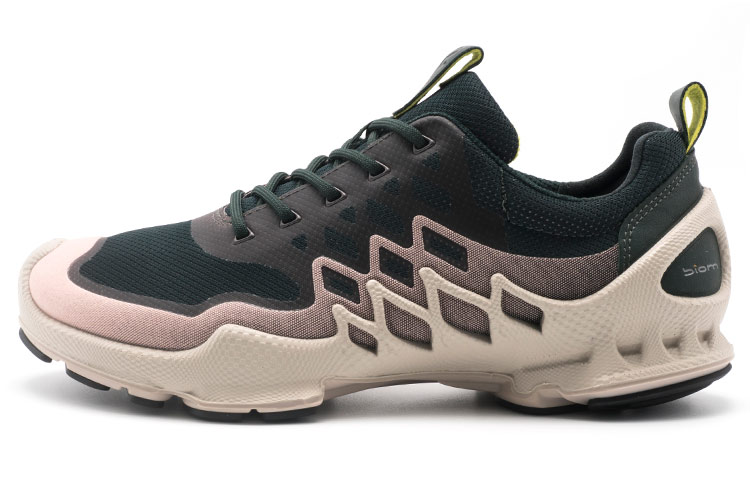 Ecco Great Step Exploration Series Mesh Cushioning Breathable Low top Athletic Shoes Women's Algae Green