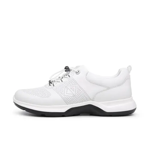 Chrisdien Deny Cow Leather Casual Shoes Men's White
