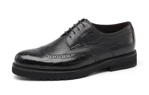 Chrisdien Deny Leather Men's Casual Shoes Men's Black