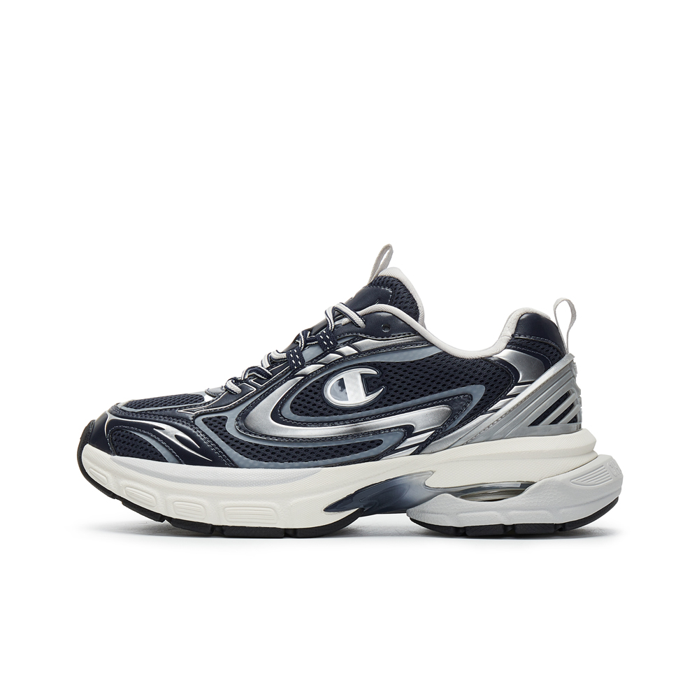 Champion Low top Running Shoes Men’s Marine Blue/Silver White