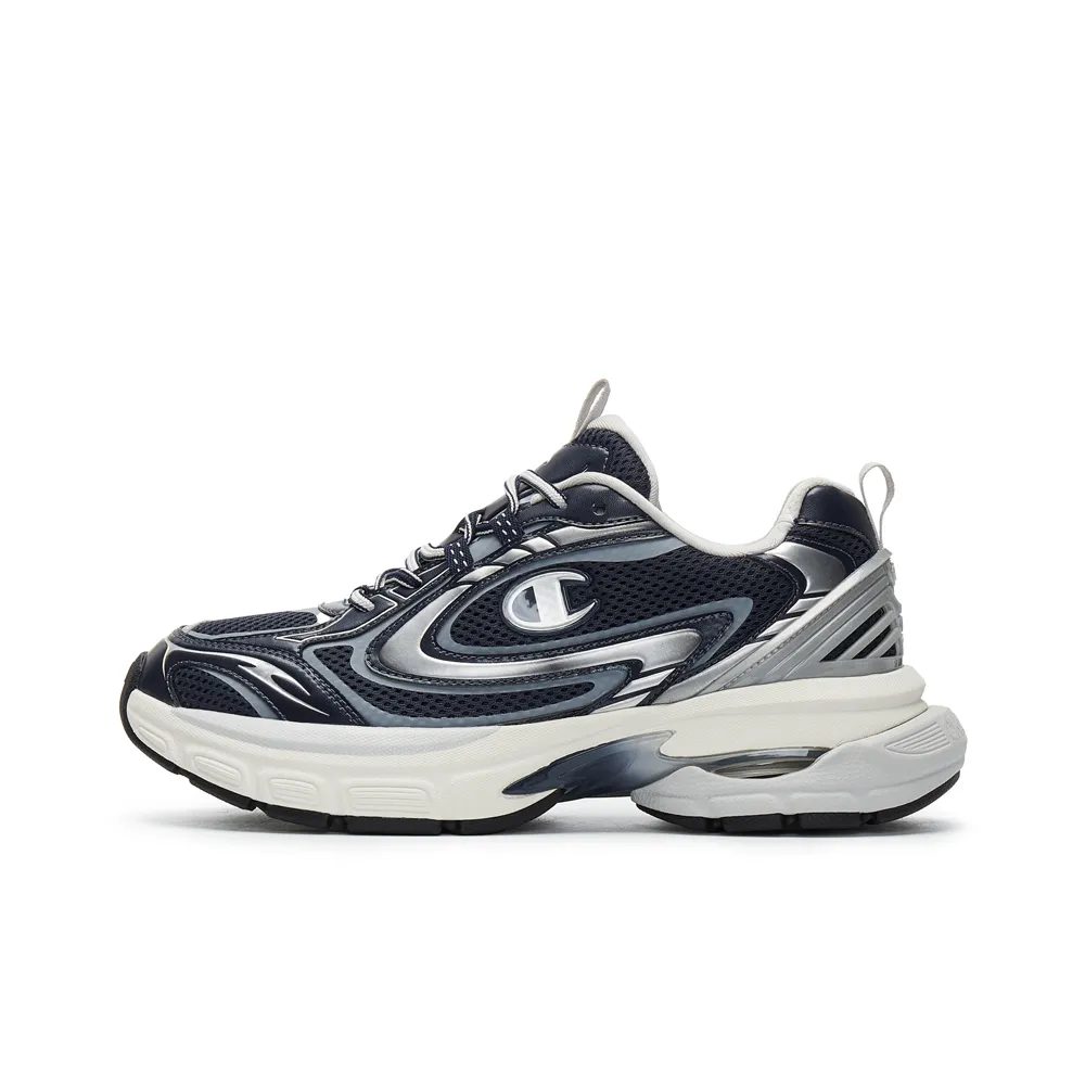 Champion Low top Running Shoes Men's Marine Blue/Silver White