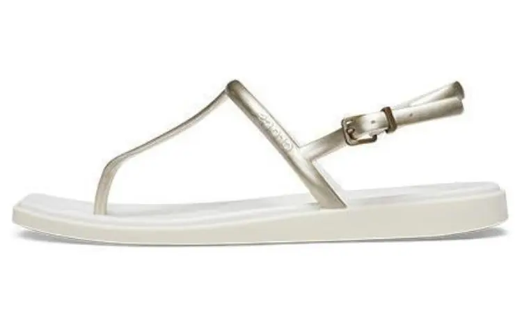 Crocs One Strap Sandals Women's White