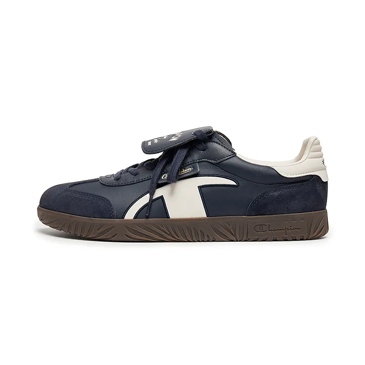 Champion T Trainers German Army Style Balance Low top Skateboard Shoes Men's Junke Blue/Linen