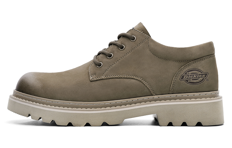 Dickies Top Grain Cow Leather Slip Resistant Ankle Length Outdoor Boots Men's Khaki