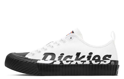 Dickies Canvas Shoes Unisex Low Top White