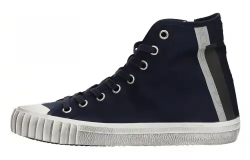 PHILIPPE MODEL Fabric Stylish Skateboarding Shoes Men's Blue