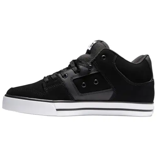 DC Shoes Mid top Skateboard Shoes Men's Black White