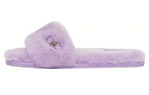 UGG Fluff Slide Stylish Sandal Women's Purple