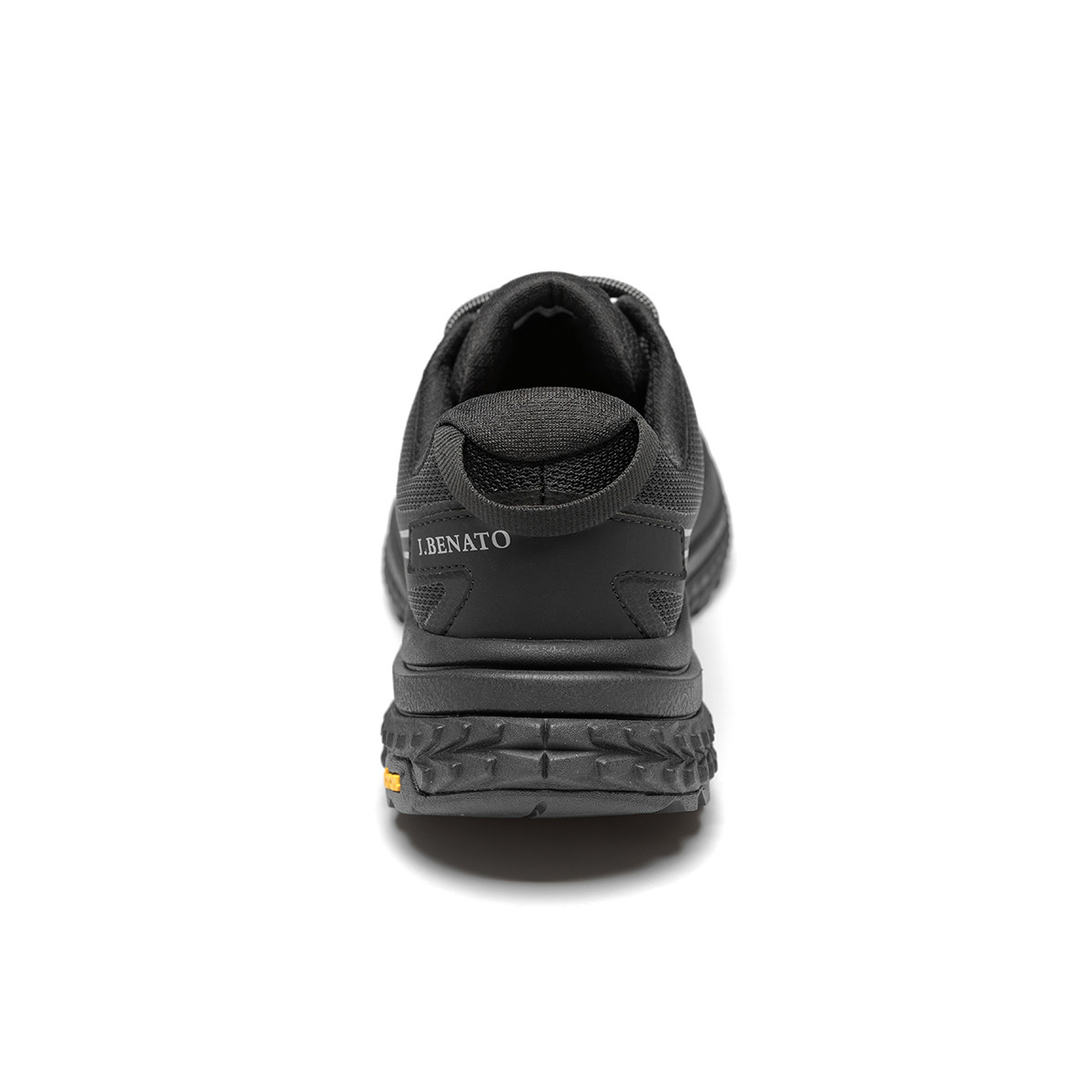 J.BENATO Textile, TPU Abrasion Resistant Abrasion Resistant Low top Mountaineering Shoes Men’s Black