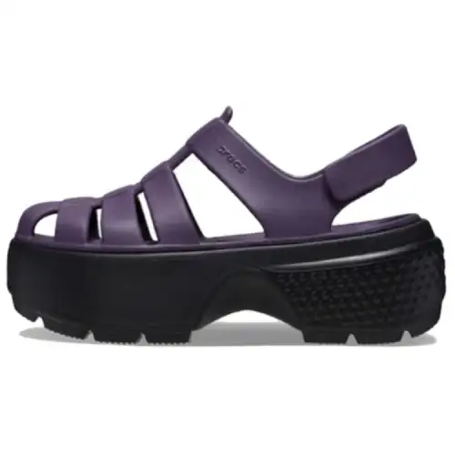 Crocs EVA Roman Sandals Women's Deep Iris Purple