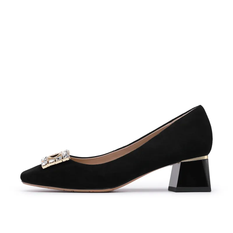Chrisdien Deny Cow Leather Casual Shoes Women's Black