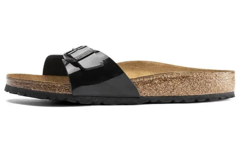 Birkenstock Slide Slippers Women's Black Narrow