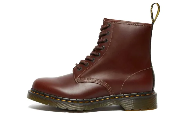 Dr. Martens 1460 Abruzzo Leather Ankle Boots 'Brown'