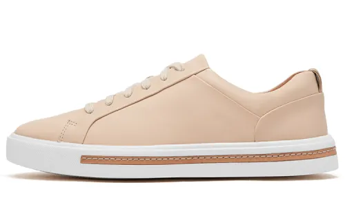 Clarks Skateboard Shoes Women's Low Top Light Sand