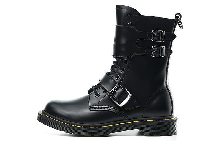 BEFFON Combat Boots Women's Gothic Black