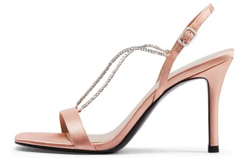 CHARLES&KEITH One Strap Sandals Women's Light Red