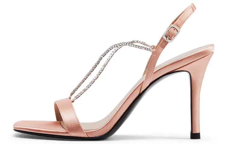 CHARLES&KEITH One Strap Sandals Women's Light Red