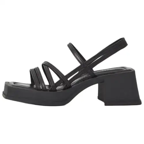 VAGABOND SHOEMAKERS Leather One Strap Sandals Women's Black