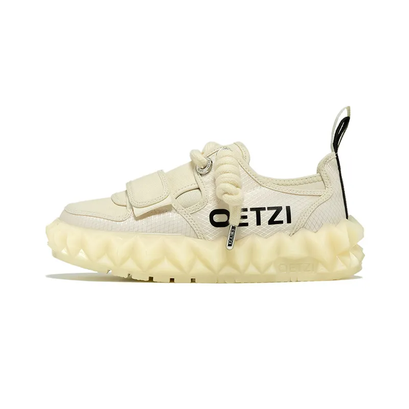 OETZI Fabric Sports Casual Shoes Unisex Beige