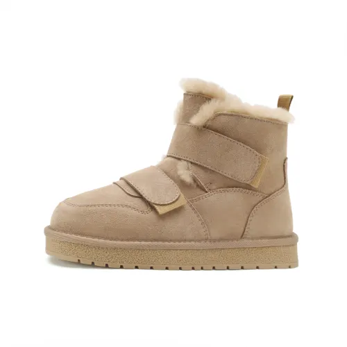 D FUSE SCANDINAVIA Slip Resistant Slip Resistant Casual Fleece Lined Thermal Short Snow Boots Women's