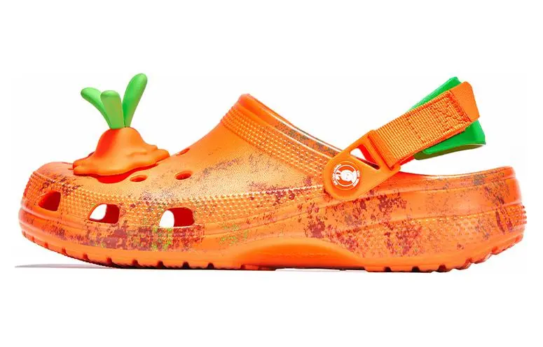 Crocs x Melting Sadness Classic Clog C Sports Clogs Unisex Orange