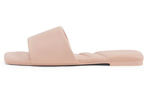 CHARLES&KEITH Slide Slippers Women's Light Pink