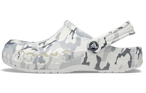 Crocs Unisex Bayaband Sandals White Camo 'Gray White'
