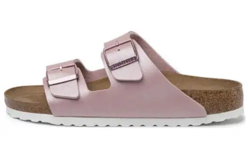 Birkenstock Slide Slippers Women's Cold Metal Old Rose