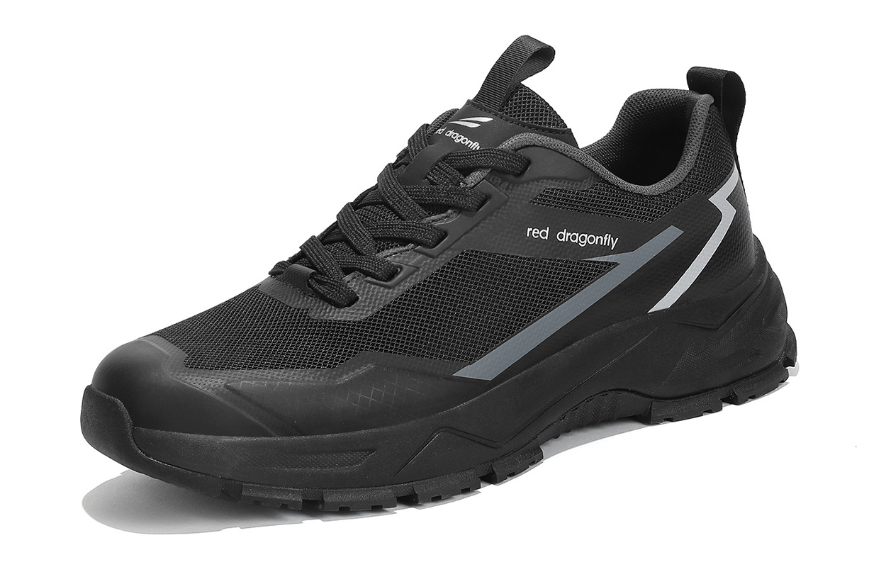 RED DRAGONFLY Pu Slip Resistant And Breathable Slip Resistant And Breathable Running Shoes Men’s