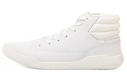 CAT Hex Hi High top Skateboard Shoes Unisex White