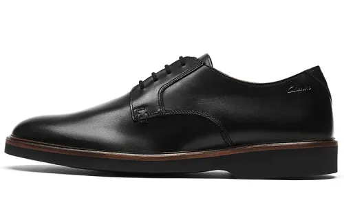 Clarks Dress Shoes Men's Low Top Black