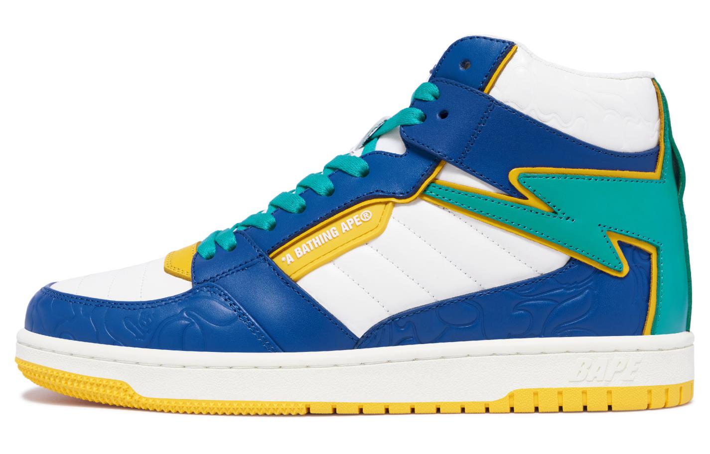 Мужские кроссовки A BATHING APE Bape STA™ 88 HI (сине-серые)