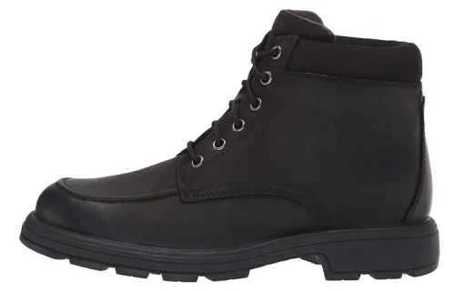 UGG Biltmore Mid Boot Leather Waterproof And Wear resistant Outdoor Boots Men's Black
