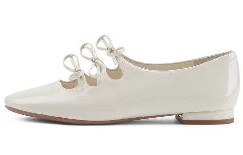 CHARLES&KEITH Small Ck Pu Women's Casual Shoes 1.6cm Women's