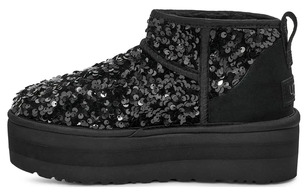 UGG Ultra Mini Chunky Sequin 'Black' Women's