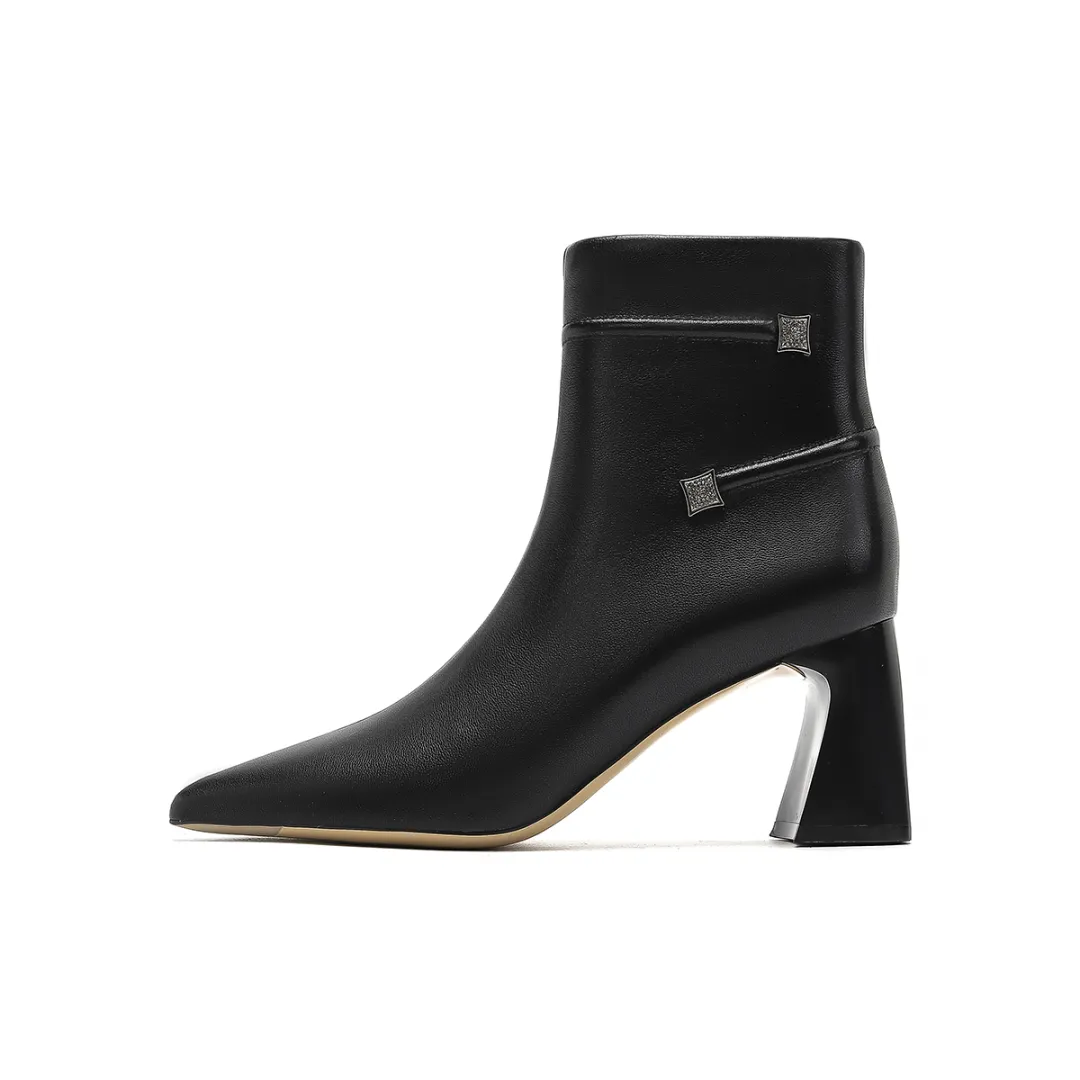 HARSON Ankle Boots Women's Black/Gray