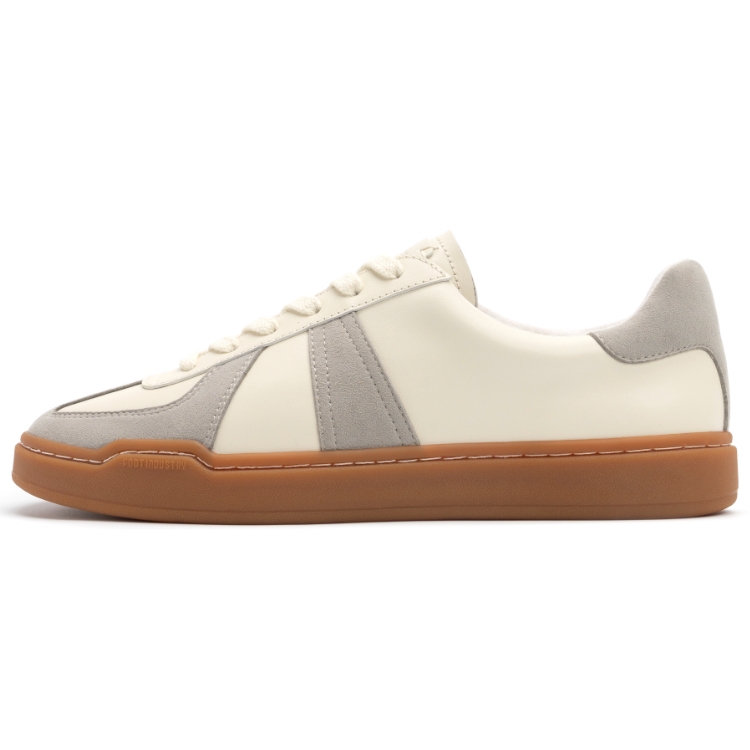 FOOT INDUSTRY Foot Industry, German Army Trainers Skateboard Shoes Unisex Beige