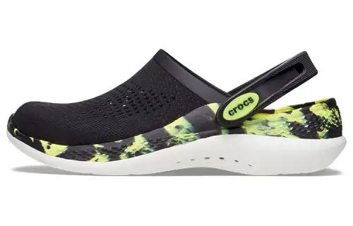 Crocs LiteRide 2.0 Clog 'Black Neon Yellow'