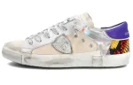 PHILIPPE MODEL Skateboard Shoes Women's Low Top White Purple Pink