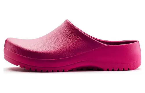Birkenstock Closed Toe Slippers Women's Rose Red Regular