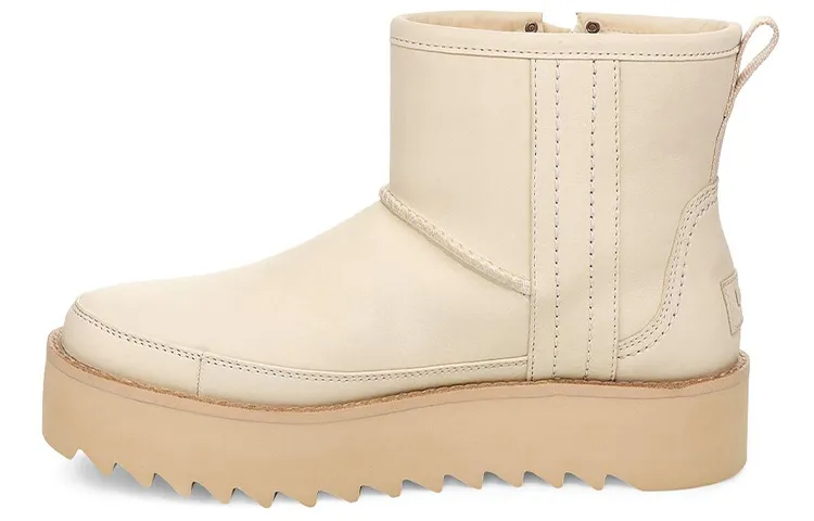 UGG F19 Classic Rebel Biker Mini Fleece Lined Pink Women's