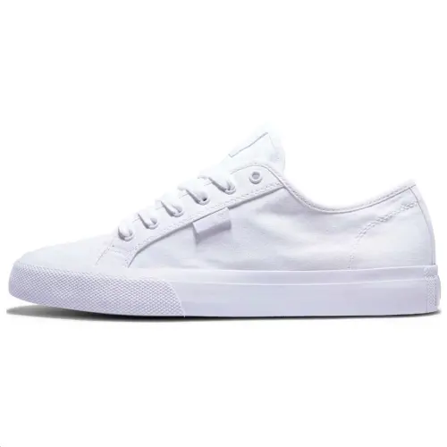 DC Shoes Low top Skateboard Shoes Men's White